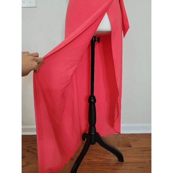 Violette WRAP SKIRT In poppy XS $142 - Picture 4 of 6